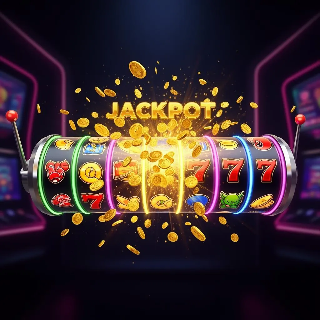 Playtime Casino Slot Games - Jackpot Winning with Golden Coins