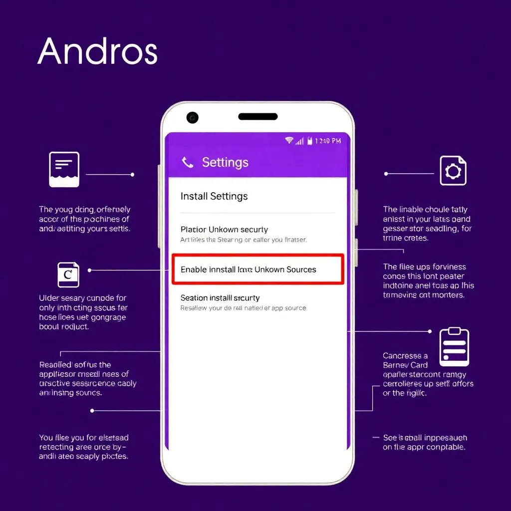 Android Settings for Playtime APK